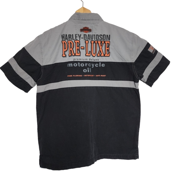 Harley Davidson Button Down Garage Shirt - Men's Medium - Picture 2 of 6